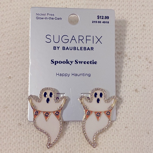 BaubleBar Jewelry - Sugarfix by Baublebar Halloween ghost earrings